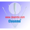 Cleanroom Polyester Swab Spatula Shaped Knitted Polyester Tip with Polypropylene Handle Non-Sterile